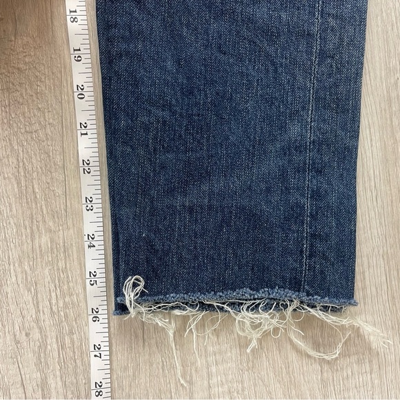 Citizens of Humanity Liya High Rise Classic Fit Crop with Distressed Hem, 26 - Picture 13 of 14